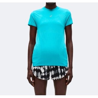 ASICS Asics Road Seamless Shirt Dames - Blauw