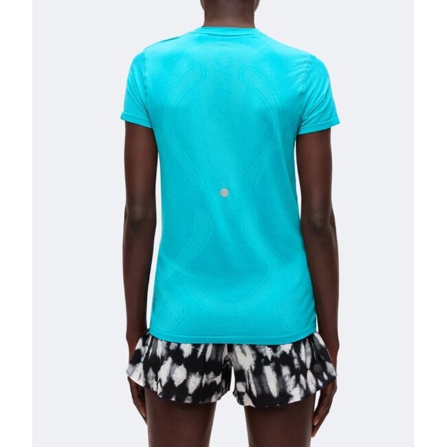 Asics Road Seamless Shirt Dames - Blauw