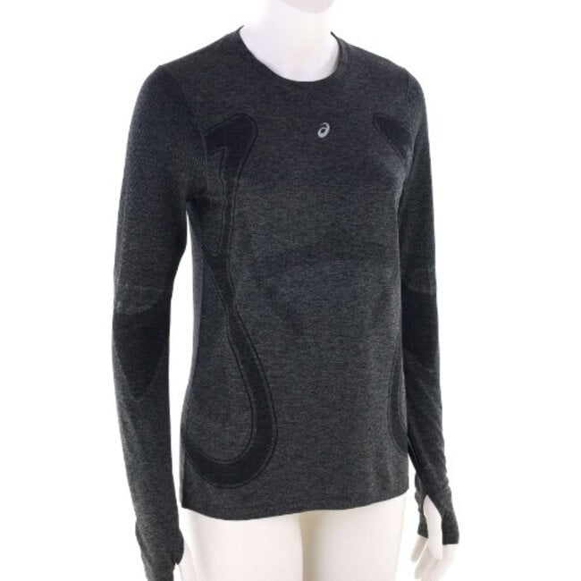 Asics Road Seamless Top Dames - Grijs