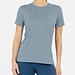 Endurance Endurance Alvaly W Melange S/S Tee Hardloopkleding  Dames 2182 - Blauw