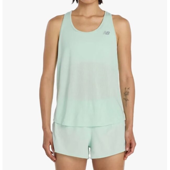 New Balance Athletics Tank Hardloopkleding Dames - Mintgroen