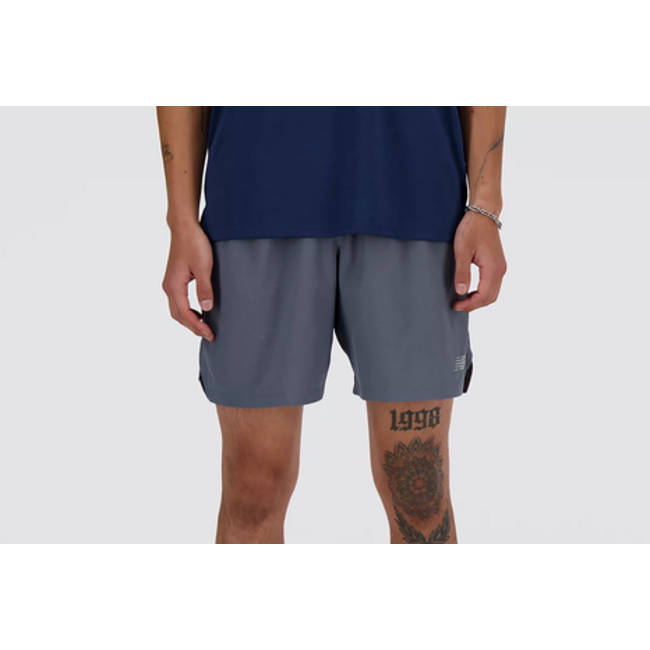 New Balance RC Short 7 Hardloopkleding Heren - Grijs