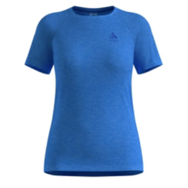 Odlo Seamless Shirt Hardloopkleding  Dames - blauw