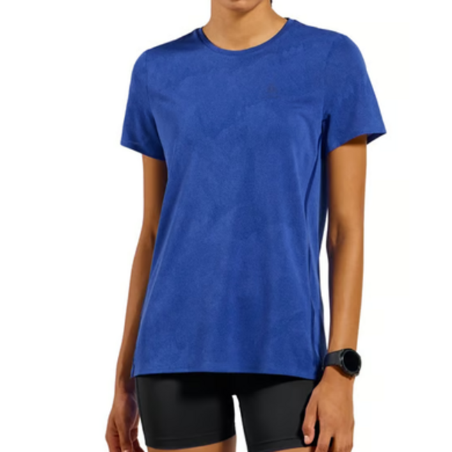 Odlo Zeroweight chill-Tec Shirt Hardloopkleding Dames - Blauw