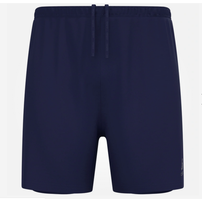 Odlo Essential 2-in1- Short 6 Hardloopkleding  Heren - Zwart