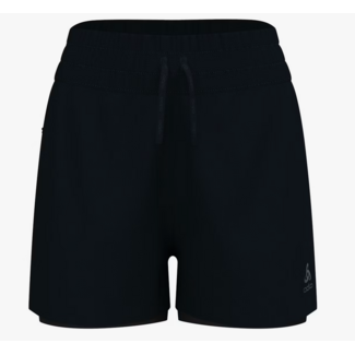 Odlo Odlo Zeroweight 2-in-1 Short Hardloopkleding Dames - Zwart