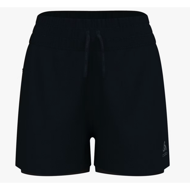 Odlo Zeroweight 2-in-1 Short Hardloopkleding Dames - Zwart