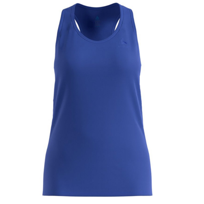 Odlo Essential Tank crew neck Hardloopkledign Dames - Blauw