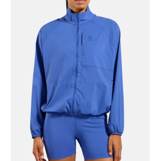 Odlo Odlo essential light jacket Hardloopkleding Dames - Blauw
