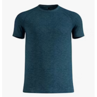 Odlo Odlo essential seamless t shirt crew neck Hardloopkleding Heren  - Groen