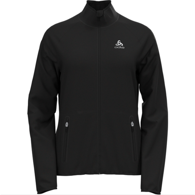 Odlo essential light jacket Hardloopkleding  Dames  - Zwart