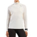 Odlo Odlo  Shirt Essential ceramiwarm mid layer 1/2 zip Hardloopkleidng Dames - Wit