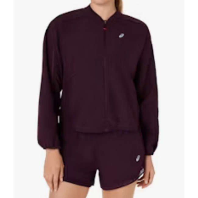 Asics Nagino Run Adjustable jacket Hardloopkleding Dames - Paars