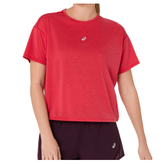 ASICS Asics Nagino run ss top Hardloopkleding dames - Rood