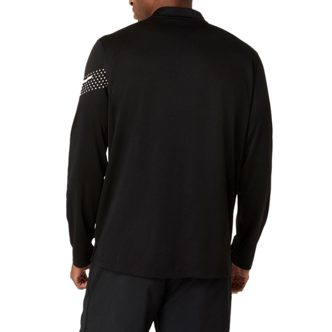 Asics Icon LS 1/2 Zip Hardloopkleding Heren - Zwart