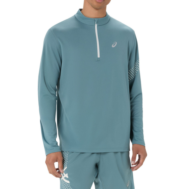 Asics Road Seamless LS Top Hardloopkleding Heren  XL - Foggy
