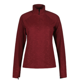 Rukka Rukka Maliko Shirt 1/2 zip Hardloopkleding  Dames - rood