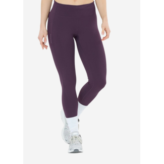 Endurance Endurance Tight longrun Hardloopkleding  Dames - Paars