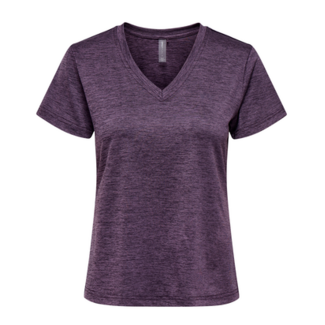 Endurance Endurance Shirt Alvaly Melange Hardloopkleding Dames - Paars