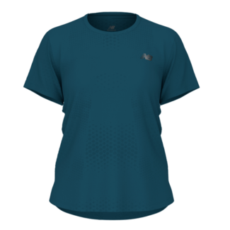 New Balance New Balance Shirt Dames - Blauw