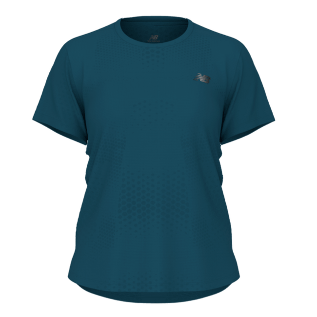 New Balance Shirt Dames - Blauw