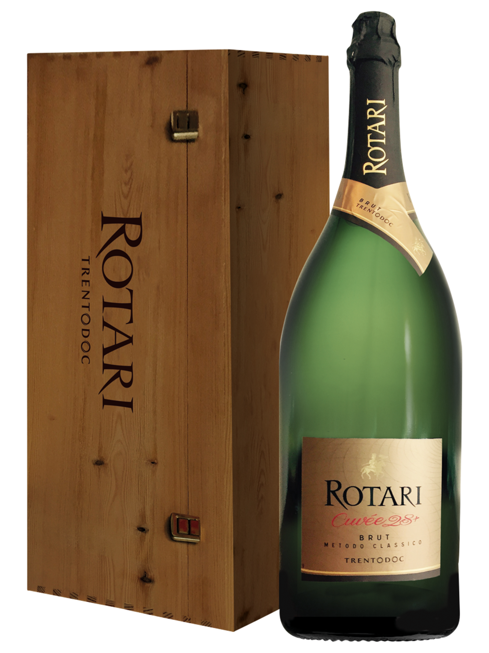 Rotari Rotari Cuvée 28+ Brut Methusalem (6L) in kist