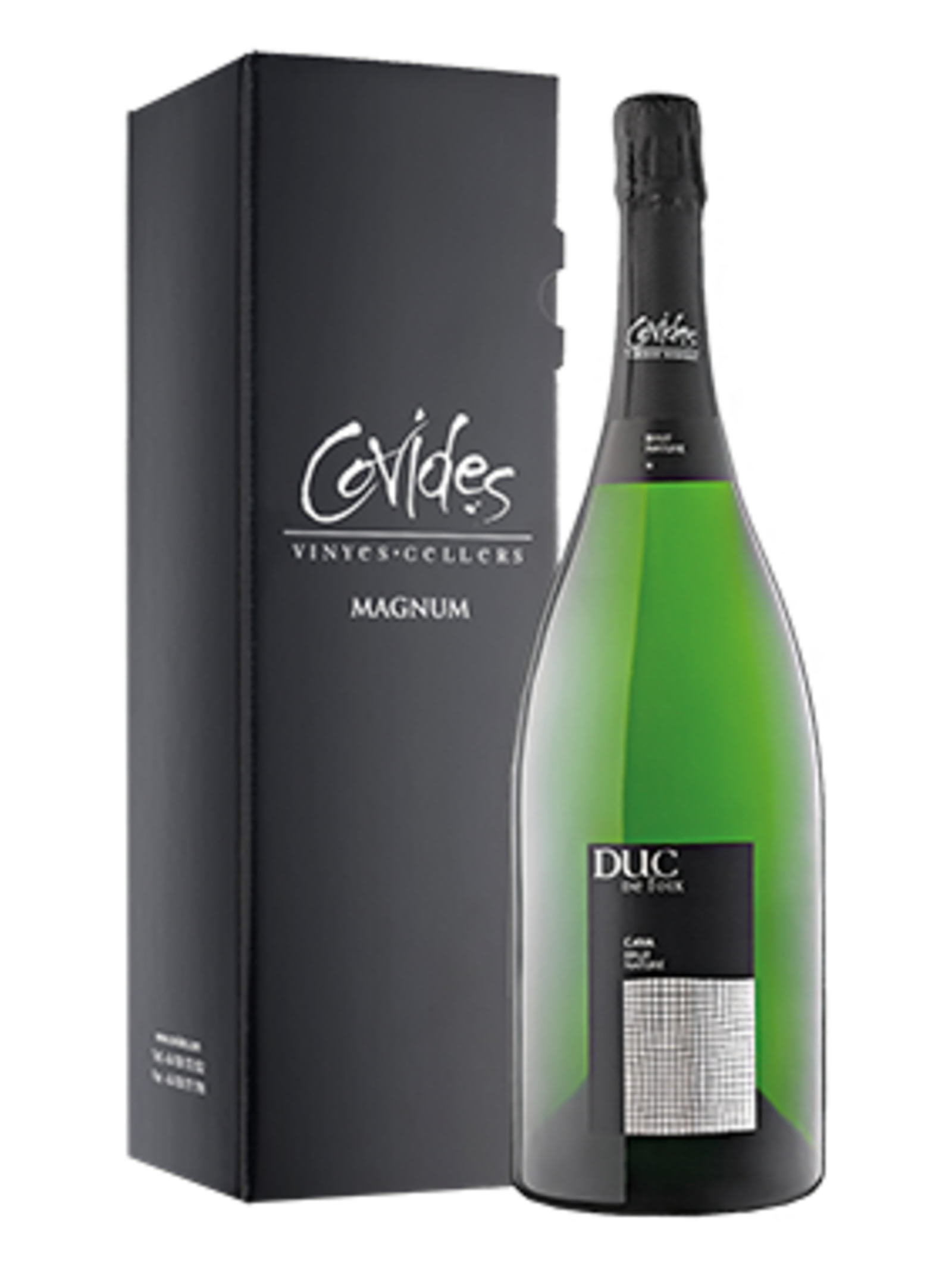 Covides Covides Duc de Fois Cava Brut Nature Magnum in geschenkverpakking