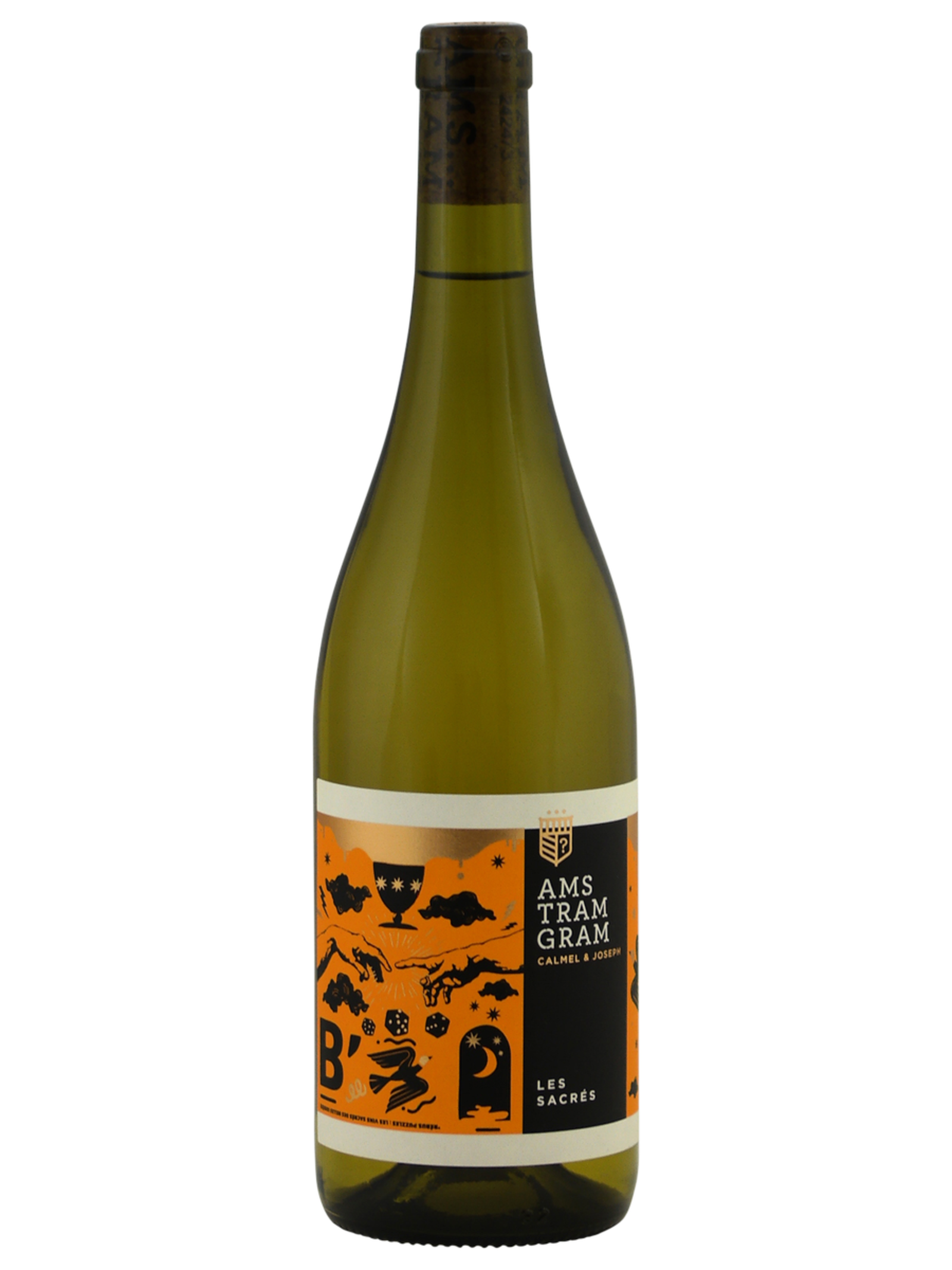 Calmel & Joseph Amstramgram Les Sacres Rebus blanc