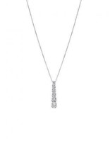 Lotus Silver Collier et pendentif Lotus Argent avec Swarovski