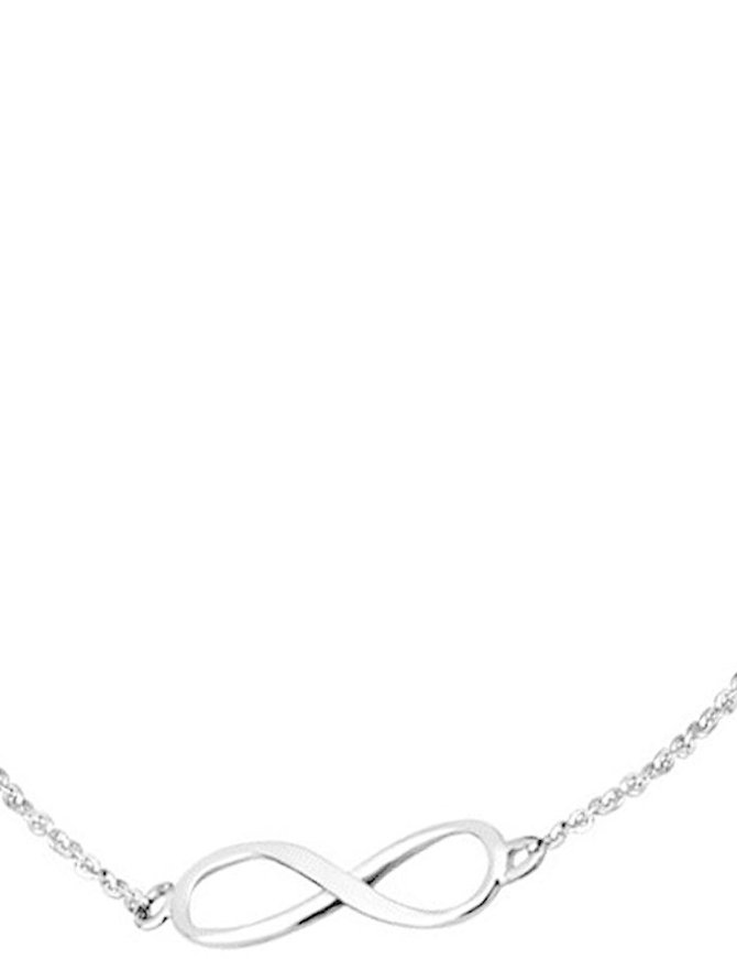 Lotus Silver Collier en argent avec l' Infiny 