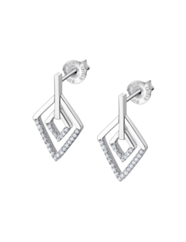 Lotus Silver Boucles d'oreilles Lotus Argent