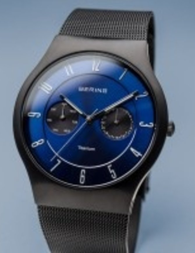 Bering Titanium | noir brossé | 11939-078
