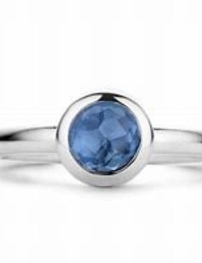 Ti Sento Bague en argent rhodié taille 54