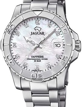 Jaguar Montre jaguar acier cadran nacre J870