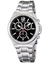 Lotus Montre pour Homme Chronographe en acier inoxydable
