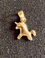 Beheyt Pendentif Cheval or jaune 0.3