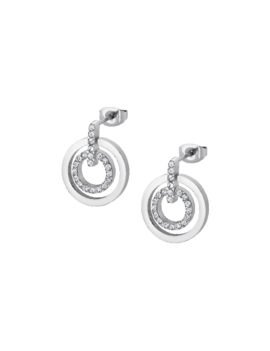 Lotus Silver Boucles d'oreilles Lotus Style