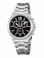 Lotus Montre pour Homme Chronographe en acier inoxydable