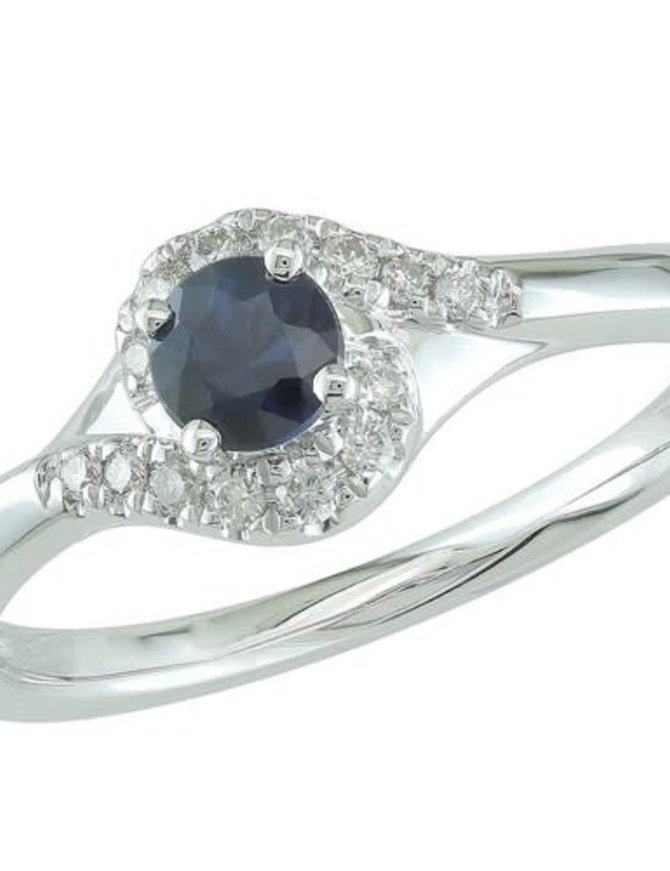 J&A  1970 Bague or blanc 14 DIA 0.10/H 1 SARDO 0.28/E
