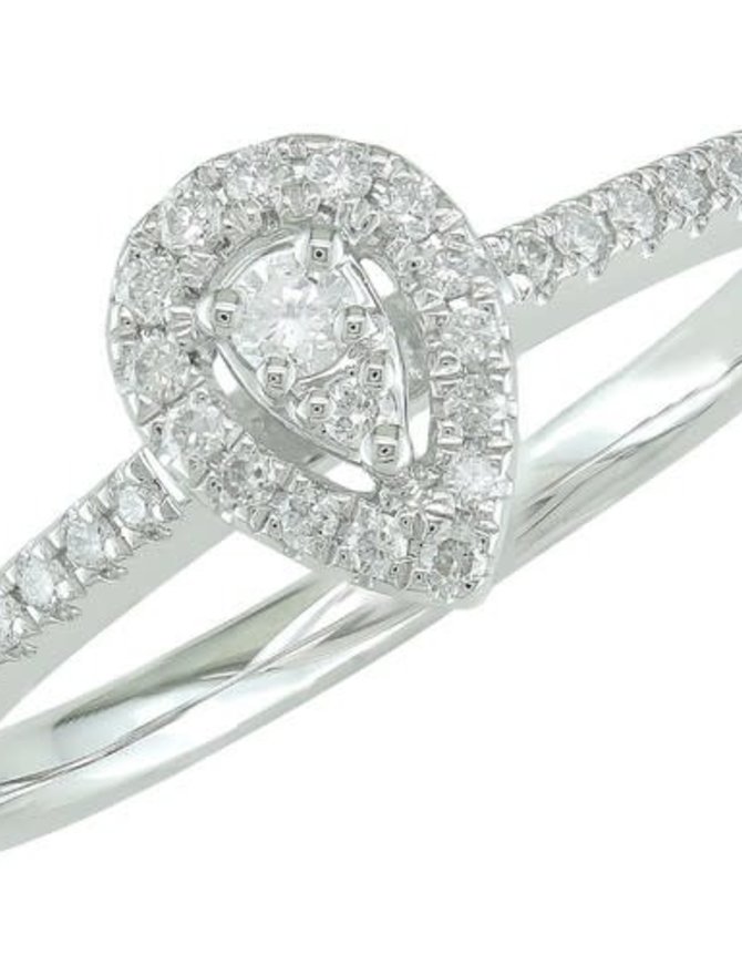 J&A  1970 Bague or blanc 18KW2.85/31 DIA DO