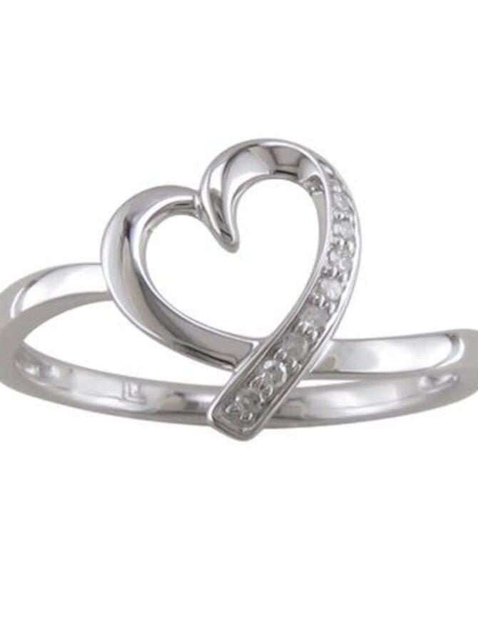 J&A  1970 Bague or blanc 18KW1.90