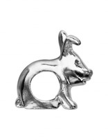 Thabora Charms coulissant argent rhodié lapin