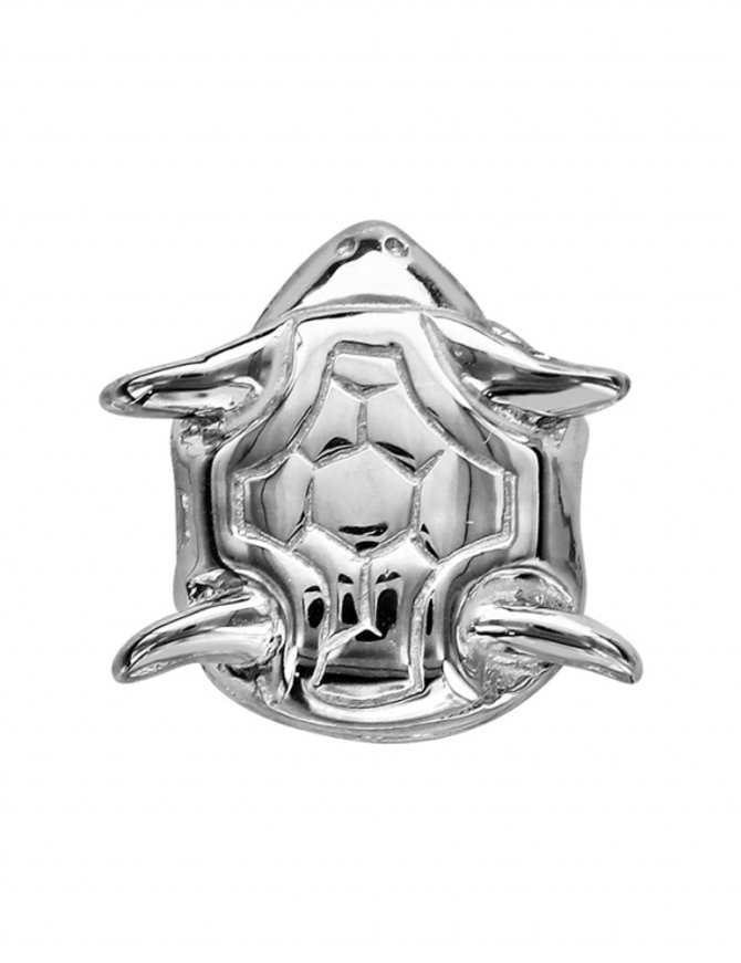 Thabora Charms coulissant argent rhodié tortue