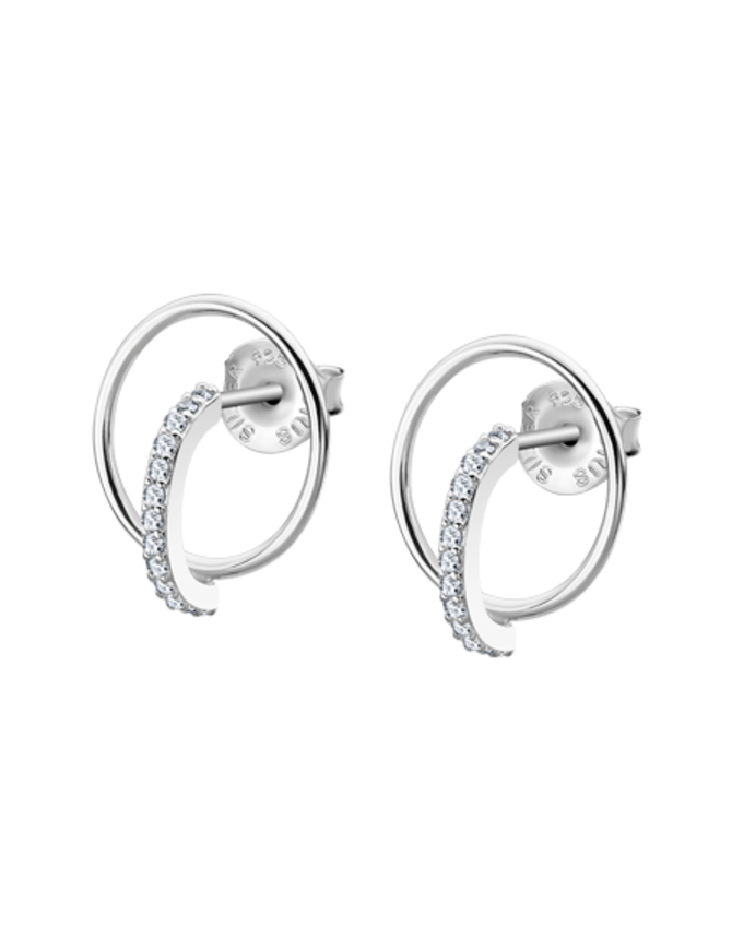 Lotus Silver Boucles d'oreilles Lotus Silver