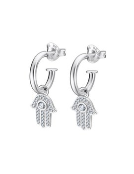 Lotus Silver Boucles d'oreilles Lotus Silver