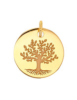 Pendentif Or Jaune 18K Arbre de Vie
