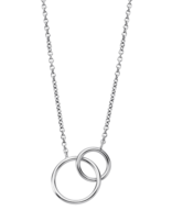 Lotus Silver Collier  Double Cercle Lotus Silver