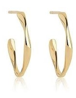 Sif Jakobs Boucles d'Oreilles Argent Doré 18K