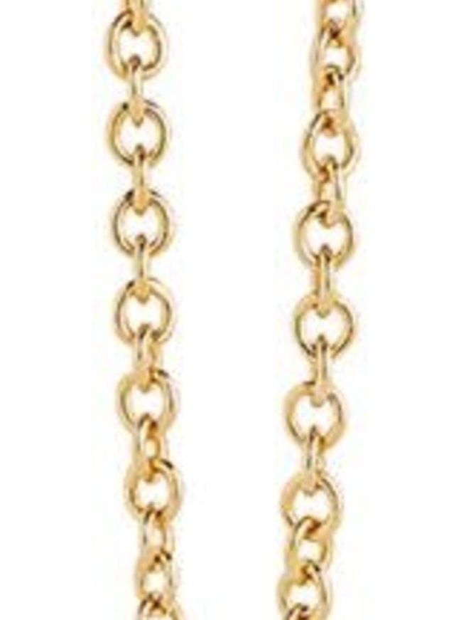 Sif Jakobs Simple boucles d'oreilles chainette rosé