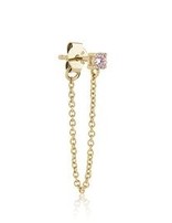 Sif Jakobs Simple boucles d'oreilles chainette rosé